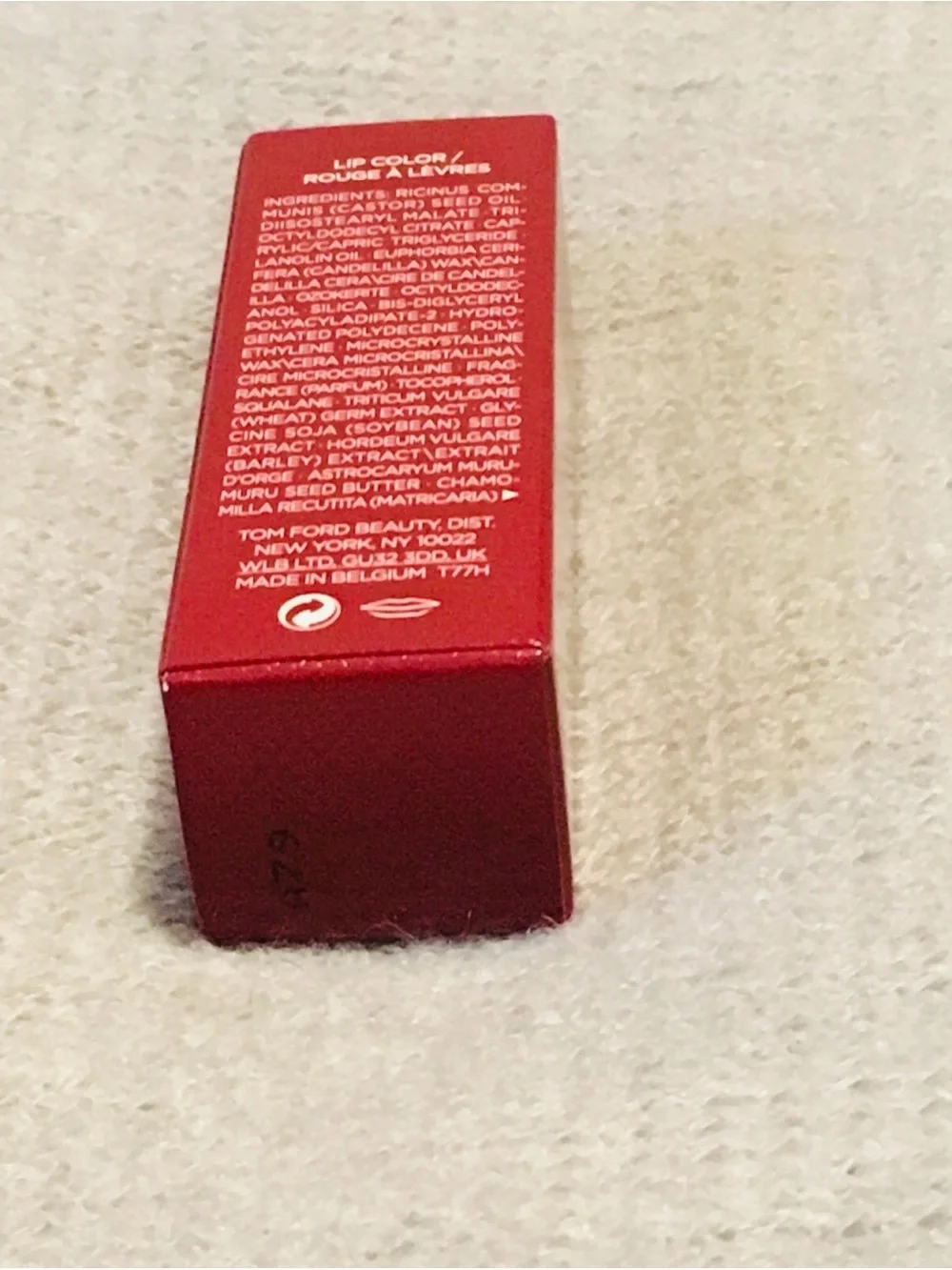 Tom Ford Vibrant Red Lipstick Lost Cherry- Creamy Scarlet
